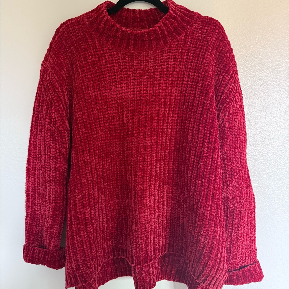 REVOLVE (WORN ONCE) - 525 America Red Turtleneck Sweater
